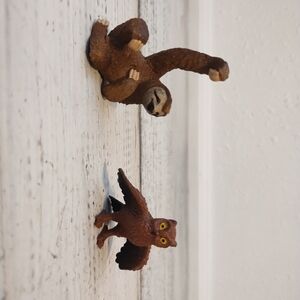 Schleich 14793 SLOTH Wildlife Animal Figure 2016 Great Horned Owl,